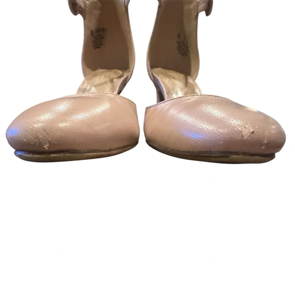 Naturalizer Women’s‎ Nude Ankle-Strap Block Heels Size 5 - Picture 8 of 11